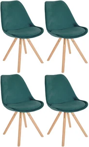 Pack De 4 Butacas De Salón Sofia Nórdicas & Modernas Con Base Redonda o Cuadrada - Imagen 1 de 13