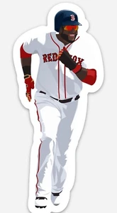 David Ortiz Big Papi Boston Red Sox MLB Baseball Die-CuT Vinyl Sticker - Picture 1 of 1