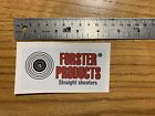 Forster Products Sticker