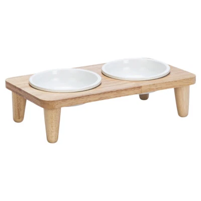 Designed by Lotte Katzennapf Dinnerset Djeha 35x19cm aus Gummibaumholz - Bild 1 von 4