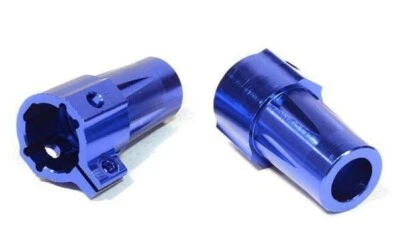 C26716BLUE Integy Straight Axle Rear Lock-Out SCX10 Blue - Image 1 of 4