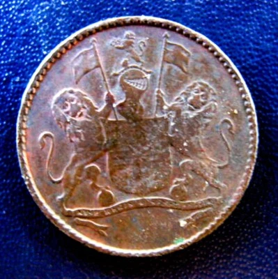 Saint Helena & Ascension - 1821 - H.G -  1/2 Penny -KM# A4 - Image 1 of 2