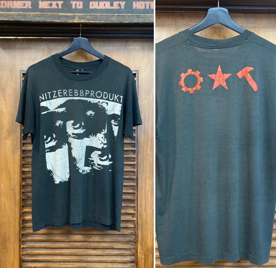 Nitzer Ebb Band Music Double Sided Unisex T-Shirt BT403 - Image 1 of 3