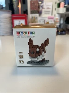 I BLOCK FUN-LOZ Diamond Block Pokemon Eevee 130pc Block Set 9141 - Picture 1 of 2