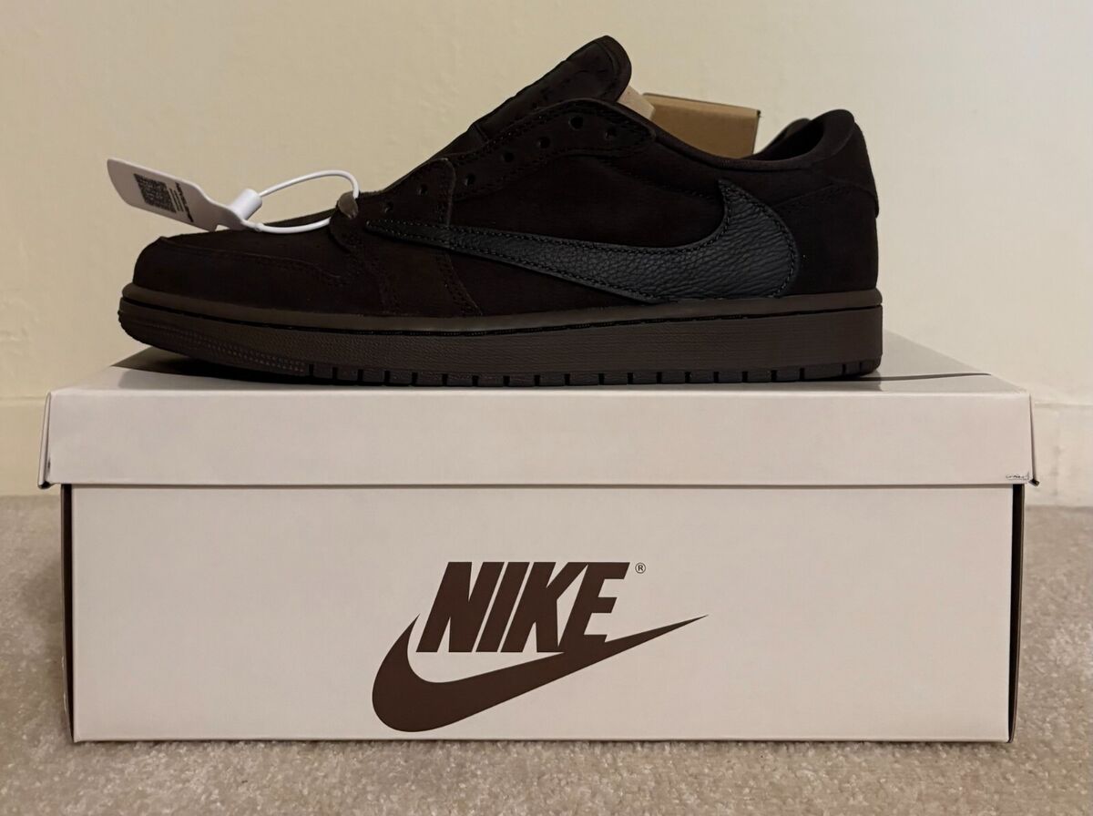 Travis Scott x Air Jordan 1 OG SP Low Velvet Brown for Sale Travis Scott x Air Jordan 1 OG SP Low Velvet Brown for Sale