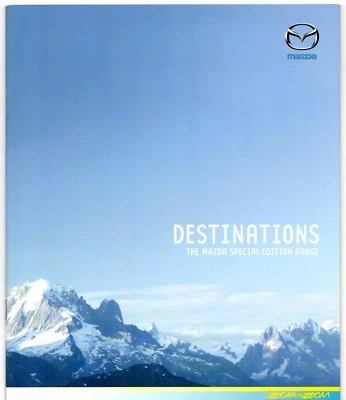 Mazda RX-8 Kuro Nemesis MX-5 Z Sport 3 6 Katano 5 Furano 2007 UK Market Brochure - Image 1 of 3