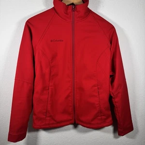 Columbia Women's Red Softshell Jacket, Great Condition | Size Medium - Picture 1 of 6