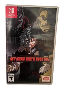 My Hero One's Justice Nintendo Switch Videospiel komplett Bandai Namco Anime Fig - Bild 1 von 3