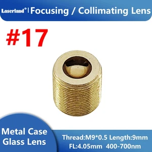 G2 Brennweite Kollimation Kollimator Glas für RGB Blau Laser M9/P0,5 Rahmen - Bild 1 von 6