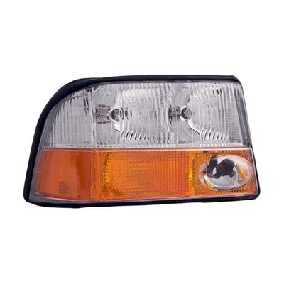 For GMC Jimmy 1998-2005 Headlight Passenger Side | Clear & Amber Lens | Halogen - Image 1 of 4