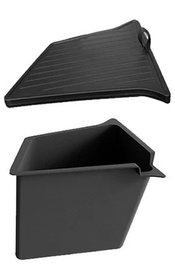 2020-22 Tesla Model Y Trunk Cargo Side Storage Organizer Bin w/ Cover (Left) - Image 1 of 4