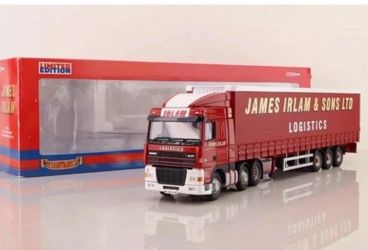 CORGI CC13231  DAF XF CURTAINSIDE  'JAMES IRLAM & SONS LTD'  LTD/EDT  NEW/BOXED - Image 1 of 1