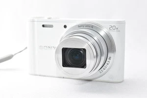 Sony Cyber-shot DSC-WX350 White 18.2MP Compact Digital Camera Tested Japan - Picture 1 of 12