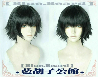 Peluca corta Game Devil May Cry 5 cosplay negra fiesta Foto 1 de 3