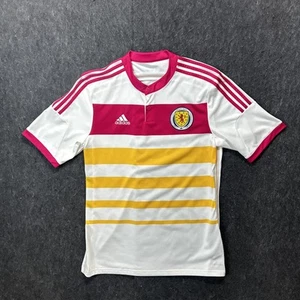 Adidas Scotland 2014 2015 Away Size Large Jersey Football Soccer Maillot Lit - Picture 1 of 6