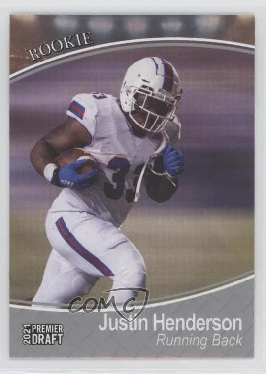 2021 Sage Premier Draft Silver Justin Henderson #87 - Image 1 of 2