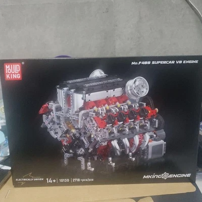 Kit Modellino Motore V8 K021 2718 Pezzi Motore USB Giocattolo Educativo Apprendimento STEM - Immagine 1 di 4