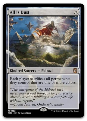 All Is Dust #152 (NM) Modern Horizons 3 M3C Magic MTG - Image 1 of 2