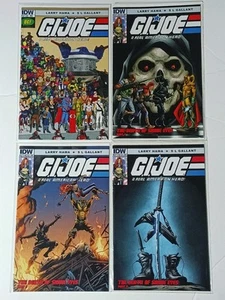 GI Joe A Real American Hero #212-215 Death of Snake Eyes 1-4 Emerald City Cover - Picture 1 of 2