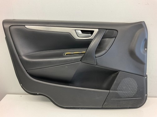01-09 Volvo XC70 S60 V70 Left Front Door Panel Black Leather w/o Sport ...