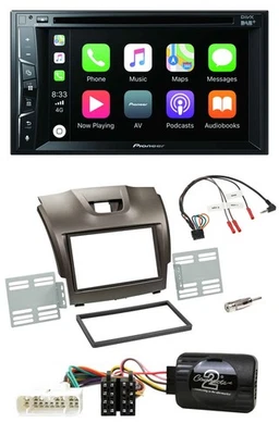 Pioneer Lenkrad USB DVD Bluetooth DAB 2DIN Autoradio für Isuzu D-Max ab 2012 gra - Bild 1 von 4