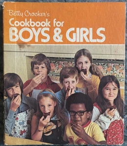 Betty Crocker's Cookbook for Boys & Girls Hardcover (1975) - Picture 1 of 6