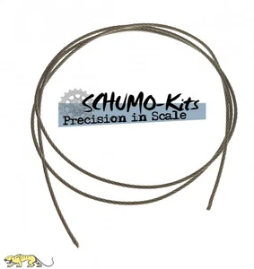 Kits SCHUMO ZUH07 - Cuerda de acero flexible ø 2,0 mm, 100 cm de largo - 1:16 - Imagen 1 de 1