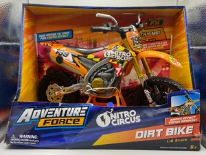 Adventure Force Travis Pastrana NITRO CIRCUS Motorcycle Dirt Bike 1:6 Scale - Picture 1 of 11