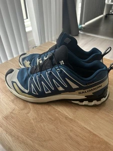 Salomon XA Pro 3D Gore tex Blue-white Size 13.5 uk | 478174 - Picture 1 of 5