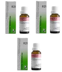 Dr Reckeweg R21 Skin Reactivity Drops 22ml Pack of 3 | Chronic Eczema Support - Picture 1 of 5