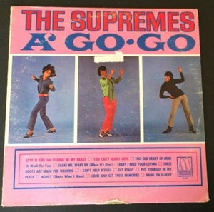 The Supremes, "The Supremes A-Go-Go" Motown, 1966, Rockaway Pressing VG - Picture 1 of 4