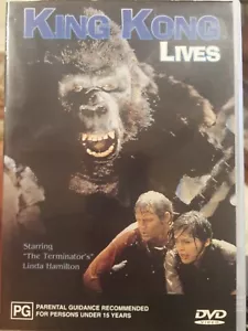 KING KONG 2 LIVES RARE DVD 1986 FILM SEQUEL LINDA HAMILTON ISLAND BRIAN KERWIN - Picture 1 of 3
