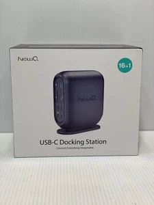 NewQ 16-in-1 USB-C Docking Station NQ-DK-01 Open Box - Picture 1 of 5