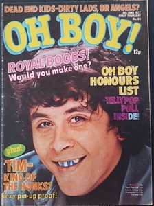 Oh Boy Magazine 4 June 1977 - Tim Matheson, Dead End Kids Cartoon Story - Picture 1 of 6