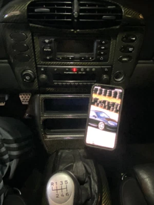 Верхний подстаканник лоток для хранения телефона Porsche 911 996/BOXSTER — заказной - Изображение 1 из 4