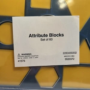 New Sealed Attribute Blocks Set of 60 Blocks - Picture 1 of 4