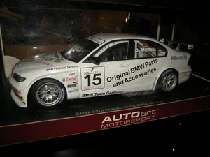 1:18 Autoart BMW 320i E46 Macau Guía 2004 ganador #15 J. Müller en embalaje original - Imagen 1 de 1