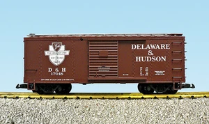 Coche de caja Delaware y Hudson escala G EE. UU. R19107A RD #17945 - Imagen 1 de 1