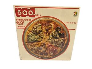 RARE American Publishing 500 Piece Puzzle Called Large Pie To Go from 1990