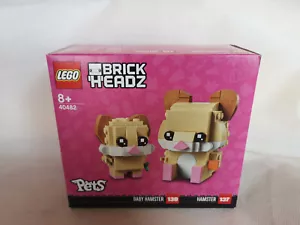 Lego ® Brick Headz- 40482-Le hamster-N°137 &138 --neuve scellée - Imagen 1 de 6
