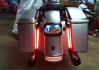 Universal RED LED Rear Brake Tail Light Lamp Motorcycle Bike  2 pcs USA