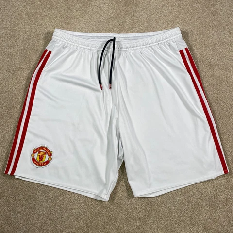 Manchester United Shorts Men Large English Premier League Football Soccer adidas Cover
