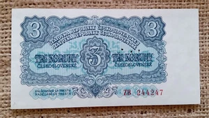 Czechoslovakia, 3 Koruny, 1953 , Replacement & Specimen - Picture 1 of 2