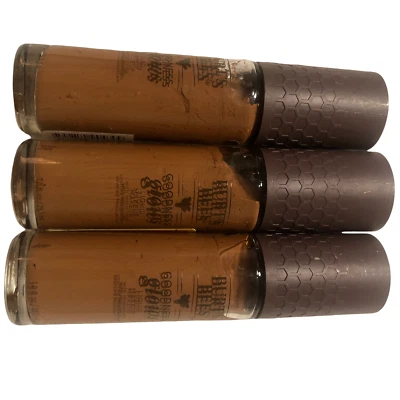 Lot Of 3 BURT'S BEES Goodness Glows Liquid Makeup Foundation 1062 Coca 1oz. - Image 1 of 2