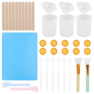 Epoxidharz -Werkzeugset Handwerk Formwerkzeug Form-Mischbecher-Kit - Bild 1 von 12