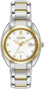 NEU CITIZEN ECO DRIVE DAMEN CELESTIAL DIAMANT STUNDENMARKIERUNGEN UHR EM0314-51A - Bild 1 von 3