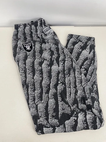 Vintage 90's NFL Raiders Zumba Nixz Pants Men's Size M mchammer Cover