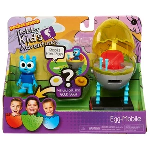 Pocket Watch Hobby Kids Adventures Egg Mobile Figure Set NEW - Picture 1 of 2