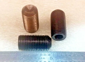 SET SCREW 1/2-20 X 1.00" CUP POINT BLACK OXIDE ALLOY STEEL - 5 pcs - Picture 1 of 1