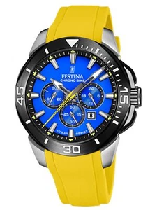 Festina F20642D Herrenuhr Kautschuk Chrono Bike gelb - Bild 1 von 1